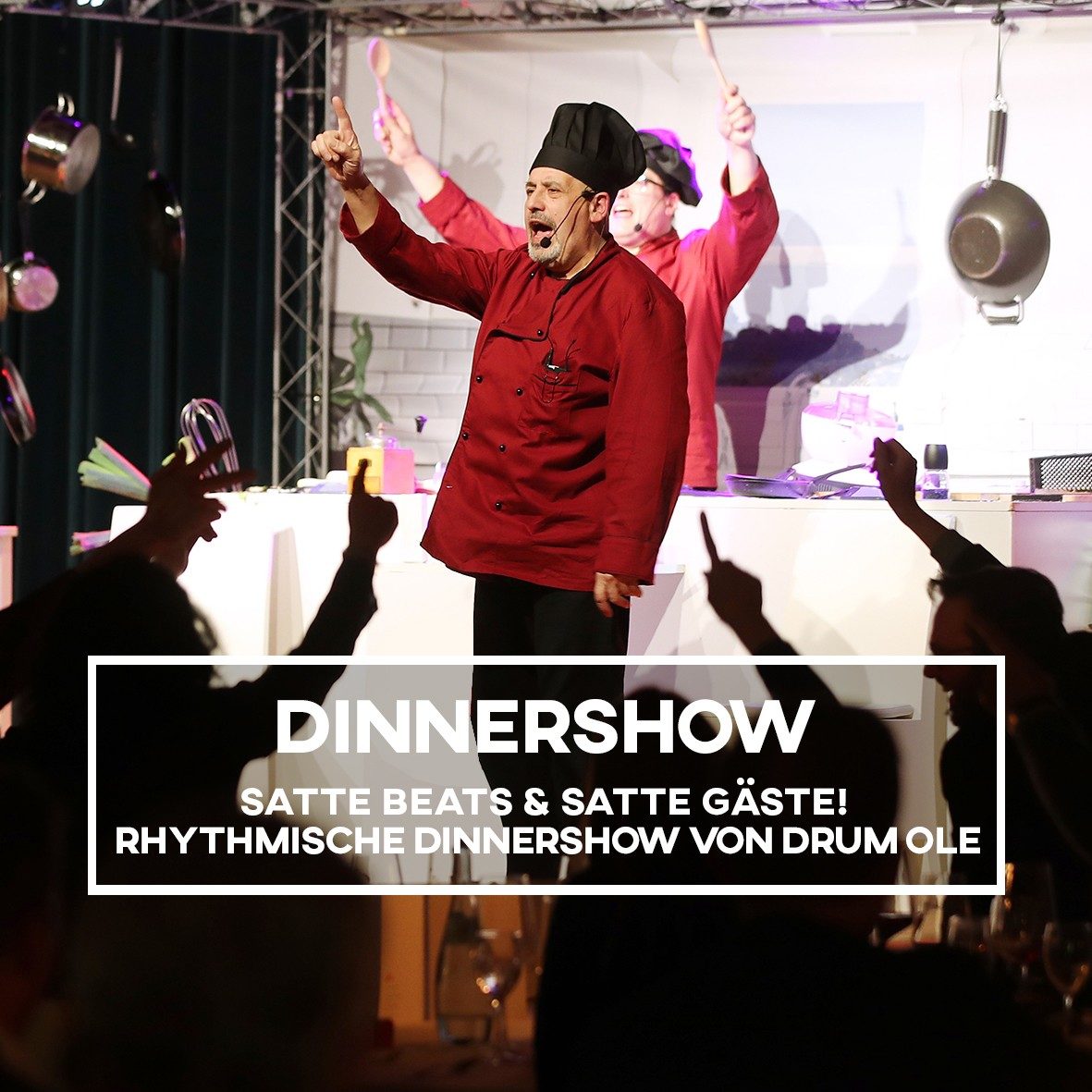 Dinnershow EAT to the BEAT 